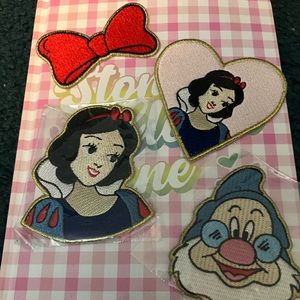 Stoney Clover Lane Disney Princess Snowwhite patches bundle